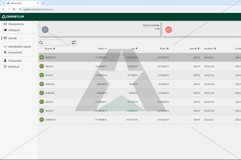 Hol és hogyan kezelhetem az elektronikus számlázást?