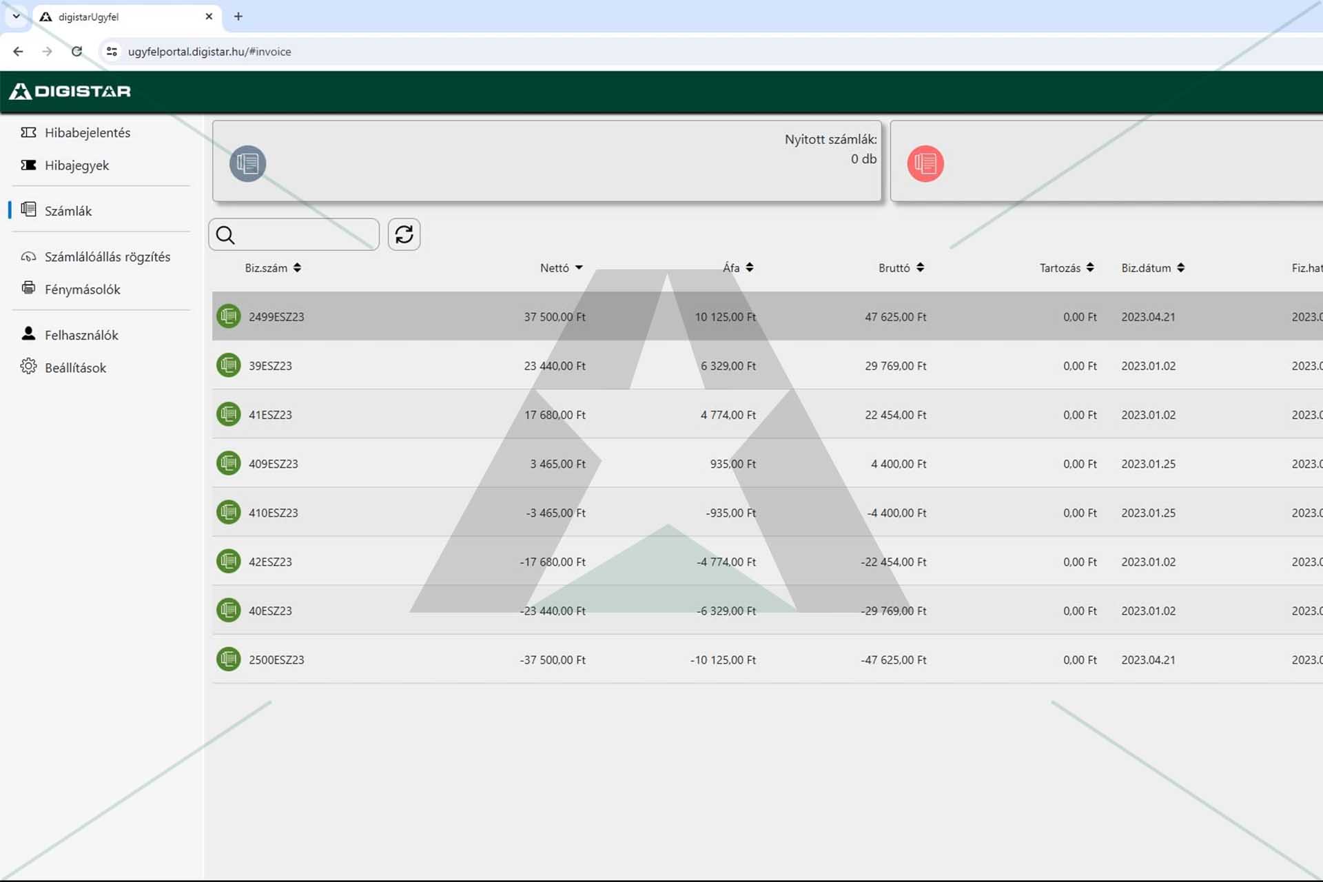 Hol és hogyan kezelhetem az elektronikus számlázást?